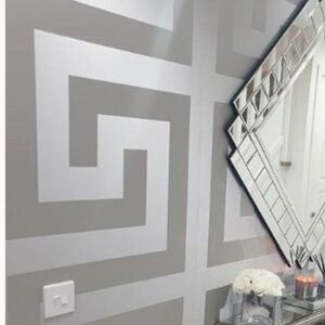 Versace 3 Wallpaper Collection 935235 in Silver